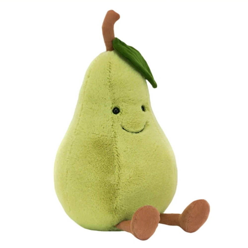 Jellycat Amuseable Pear 🍐 Soft & Plush 9.5x5" NWT